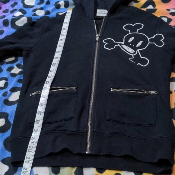Paul Frank Black Hoodie with Skull Design - Picture 7 of 7